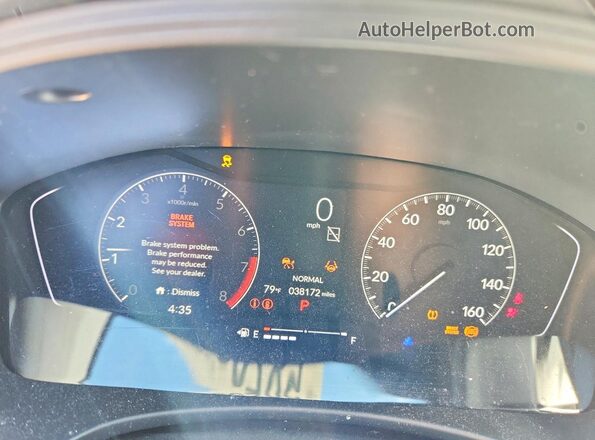 2HGFE2F53PH522946 2023 HONDA CIVIC Gray ხელსაწყოთა პანელის ხედი
