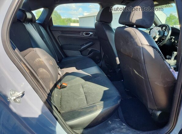 2HGFE2F53PH522946 2023 HONDA CIVIC Gray უკანა სავარძლების ხედი