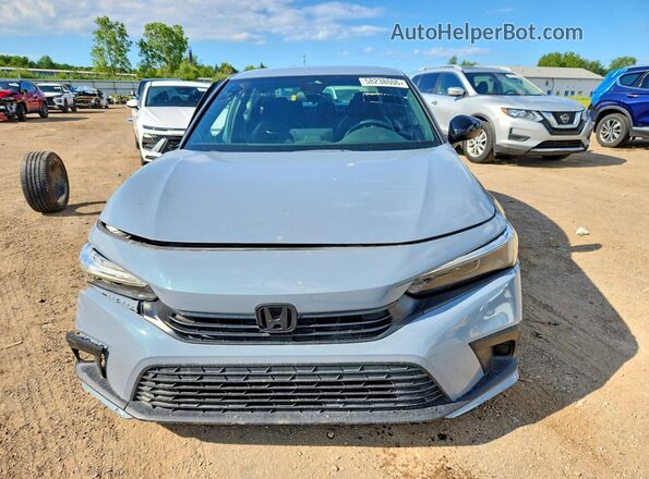 2HGFE2F53PH522946 2023 HONDA CIVIC Gray წინა ხედი