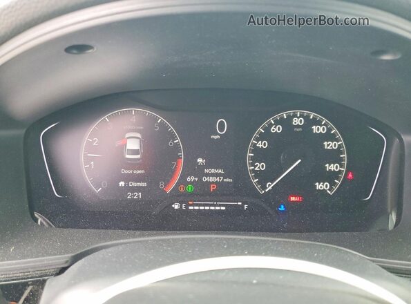 2HGFE2F53PH527497 2023 HONDA CIVIC Blue 