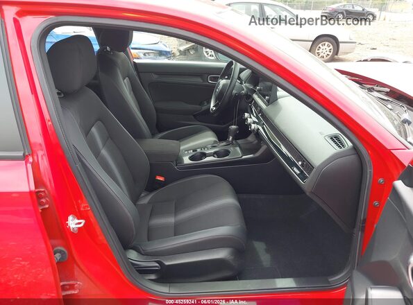 2HGFE2F53PH529542 2023 HONDA CIVIC Red Սալոնի դիմացի տեսք