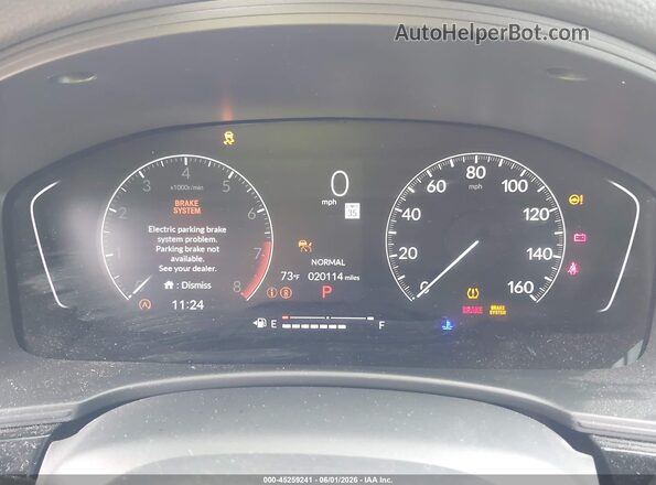 2HGFE2F53PH529542 2023 HONDA CIVIC Red Հետևի նստատեղերի տեսք