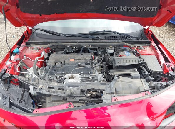 2HGFE2F53PH529542 2023 HONDA CIVIC Red Հետևի տեսք