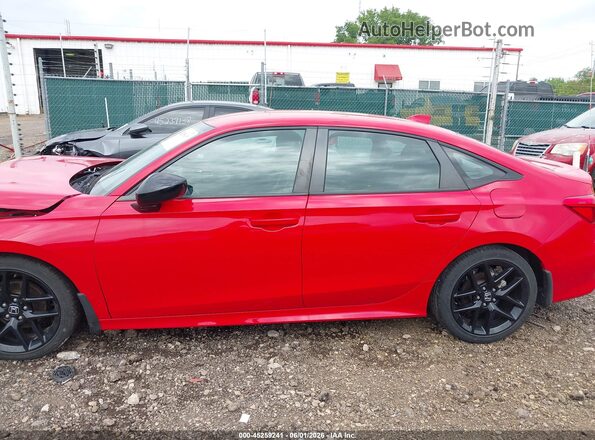 2HGFE2F53PH529542 2023 HONDA CIVIC Red Սալոնի 360 աստիճան տեսք