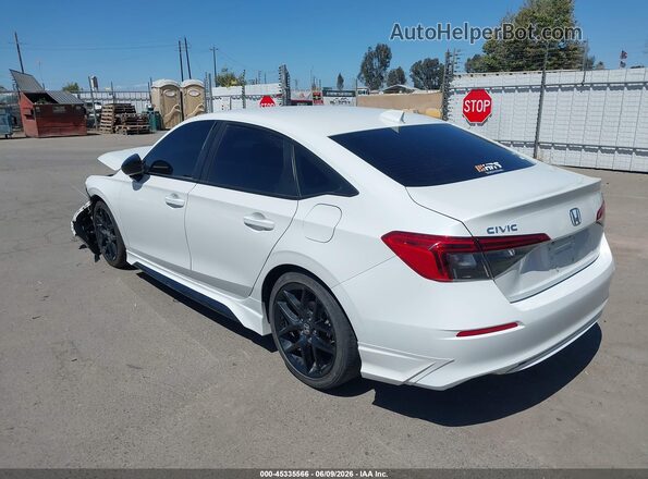 2HGFE2F53PH540539 2023 HONDA CIVIC White უკანა მარცხენა