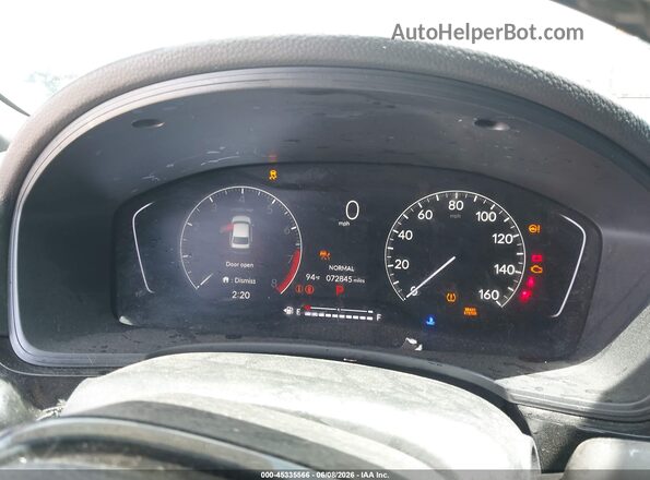 2HGFE2F53PH540539 2023 HONDA CIVIC White უკანა სავარძლების ხედი