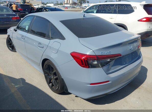 2HGFE2F53PH546695 2023 HONDA CIVIC Gray Rear left