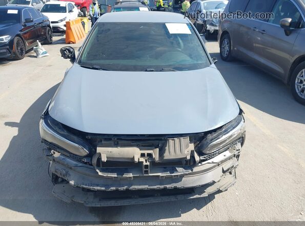 2HGFE2F53PH546695 2023 HONDA CIVIC Gray Rear interior view