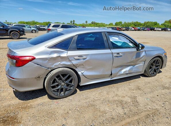 2HGFE2F53PH554196 2023 HONDA CIVIC Silver Rear right