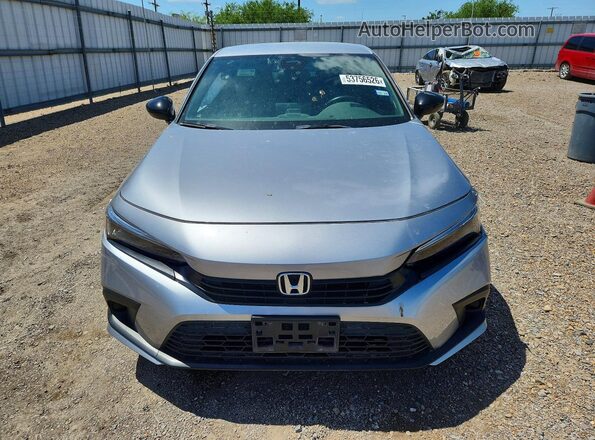 2HGFE2F53PH554196 2023 HONDA CIVIC Silver Front view