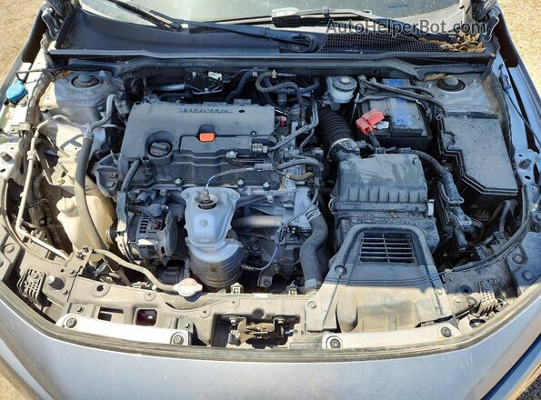 2HGFE2F53PH554196 2023 HONDA CIVIC Silver Rear interior view
