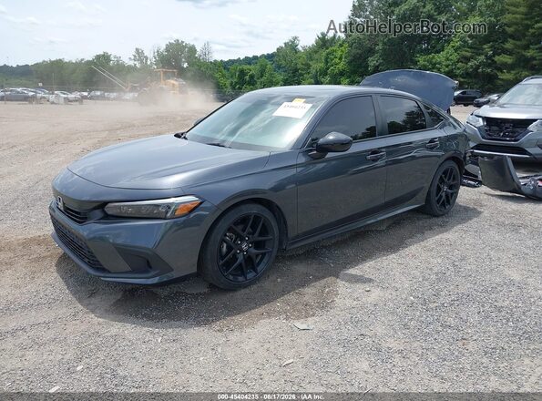 2HGFE2F53RH520908 2024 HONDA CIVIC Серый Передняя левая четверть