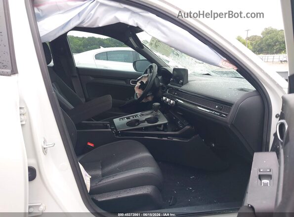 2HGFE2F53RH525123 2024 HONDA CIVIC White წინა სალონის ხედი
