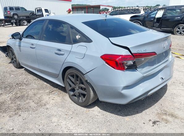 2HGFE2F53RH582020 2024 HONDA CIVIC Серый Задняя левая четверть