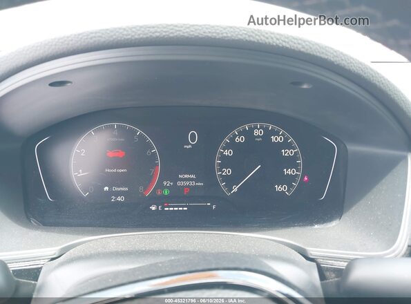 2HGFE2F53RH582020 2024 HONDA CIVIC Серый Вид задних сидений