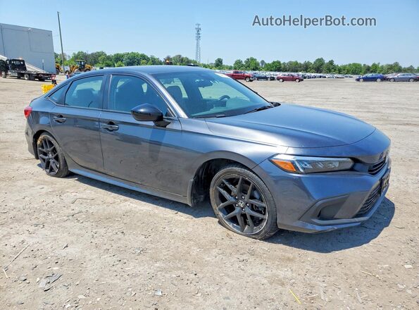 2HGFE2F53RH586214 2024 HONDA CIVIC Gray Передня права чверть