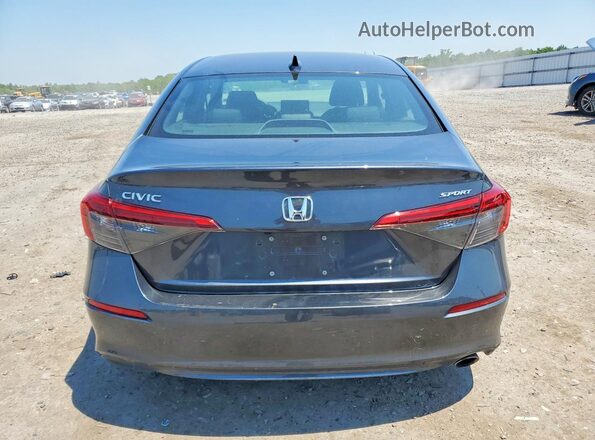 2HGFE2F53RH586214 2024 HONDA CIVIC Gray Вид ззаду