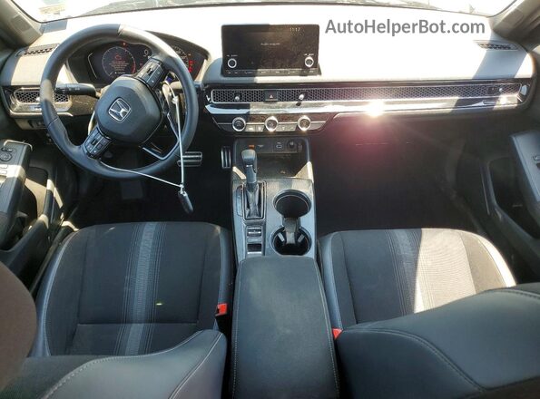 2HGFE2F53RH586214 2024 HONDA CIVIC Gray Вид панелі приладів