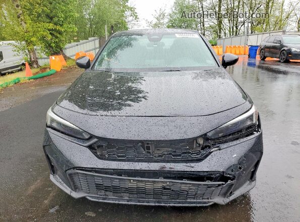 2HGFE2F53SH525306 2025 HONDA CIVIC Black Դիմացի տեսք