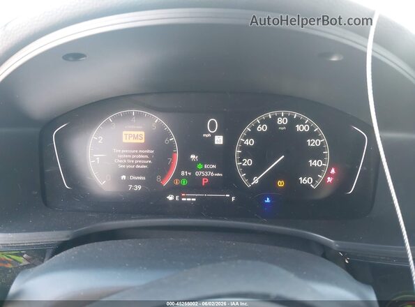2HGFE2F53SH531316 2025 HONDA CIVIC Gray Widok tylnych siedzeń
