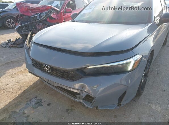 2HGFE2F53SH531316 2025 HONDA CIVIC Gray Widok z przodu