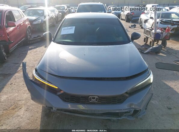 2HGFE2F53SH531316 2025 HONDA CIVIC Gray Widok zestawu wskaźników