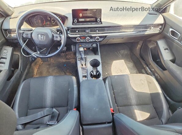 2HGFE2F53SH533549 2025 HONDA CIVIC Gray Dashboard view