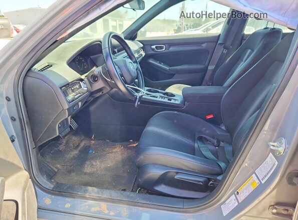 2HGFE2F53SH533549 2025 HONDA CIVIC Gray Front interior view