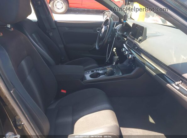 2HGFE2F53SH538024 2025 HONDA CIVIC Black Вид салону спереду