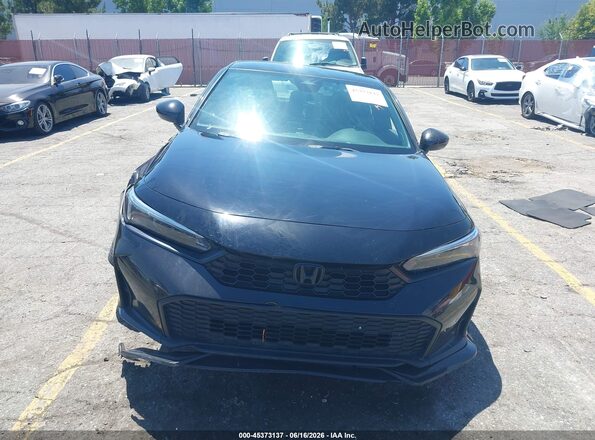 2HGFE2F53SH538024 2025 HONDA CIVIC Black Вид задньої частини салону
