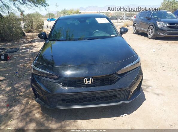 2HGFE2F53SH558970 2025 HONDA CIVIC Black Вид щитка приладів