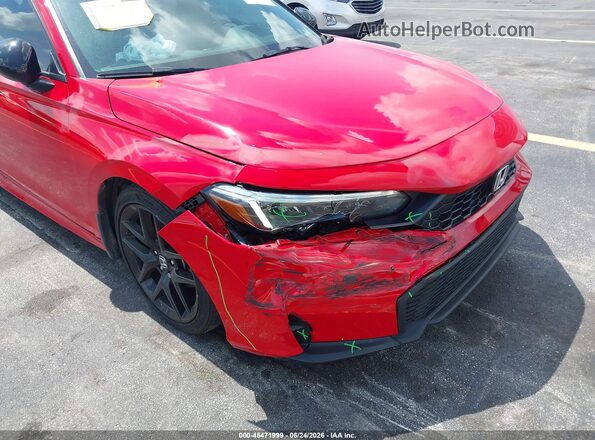 2HGFE2F53SH605365 2025 HONDA CIVIC Red Vista frontal