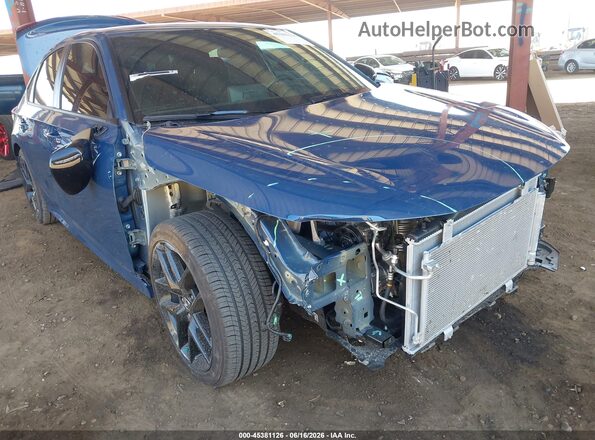 2HGFE2F53TH534489 2026 HONDA CIVIC Blue Widok z przodu