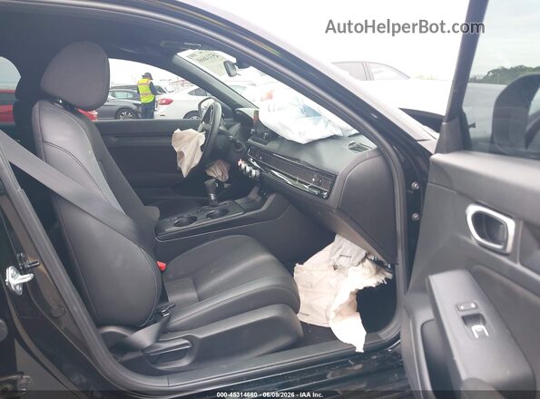 2HGFE2F53TH559974 2026 HONDA CIVIC Black Front interior view
