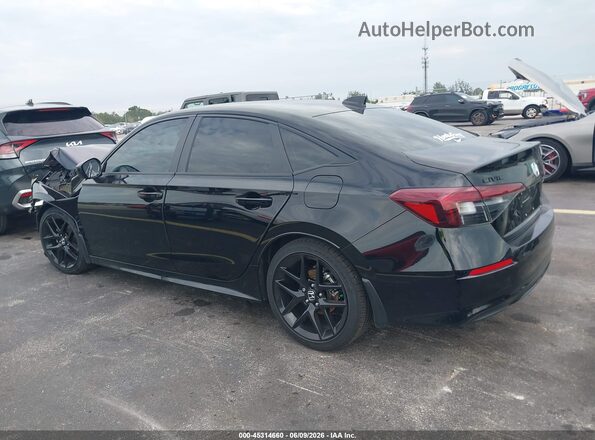2HGFE2F53TH559974 2026 HONDA CIVIC Black Rear left