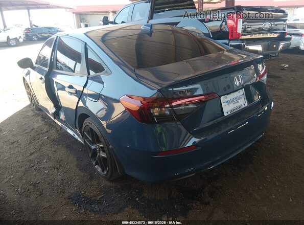 2HGFE2F53TH571347 2026 HONDA CIVIC Blue Rear left