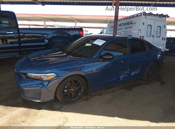 2HGFE2F53TH571347 2026 HONDA CIVIC Blue Front view