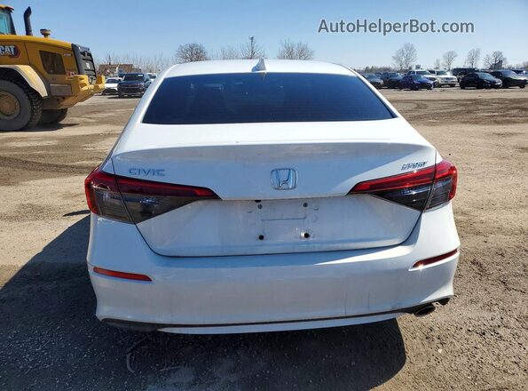 2HGFE2F54NH103873 2022 HONDA CIVIC White Rear view