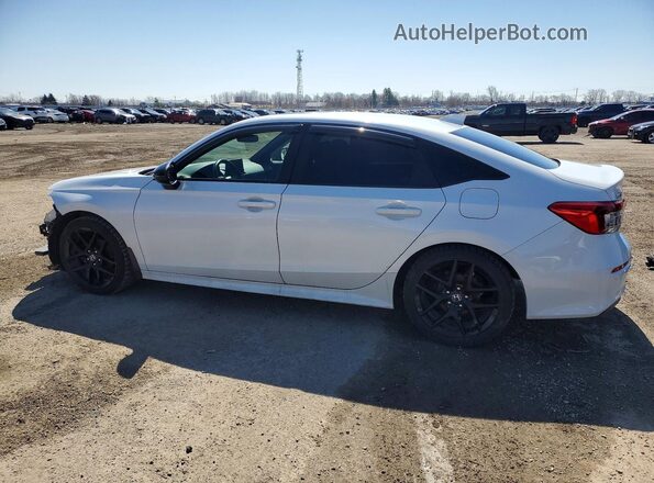 2HGFE2F54NH103873 2022 HONDA CIVIC White Rear left