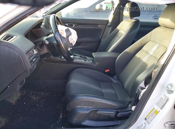 2HGFE2F54NH502279 2022 HONDA CIVIC White Вид салону спереду