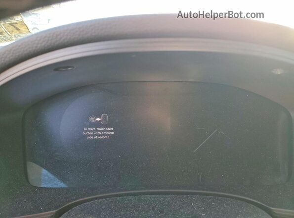 2HGFE2F54NH502279 2022 HONDA CIVIC White Вид щитка приладів
