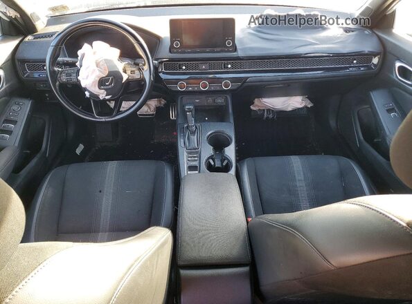2HGFE2F54NH502279 2022 HONDA CIVIC White Вид панелі приладів