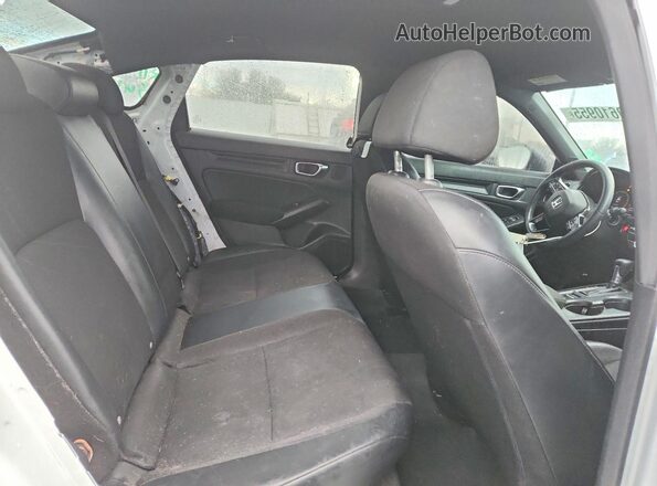 2HGFE2F54NH508440 2022 HONDA CIVIC White Widok tylnych siedzeń