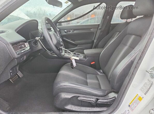 2HGFE2F54NH508440 2022 HONDA CIVIC White Widok wnętrza z przodu