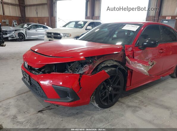 2HGFE2F54NH526114 2022 HONDA CIVIC Red Vista frontal