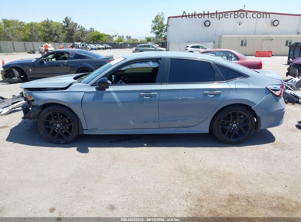 2HGFE2F54NH530891 2022 HONDA CIVIC Gray 