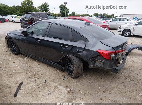 2HGFE2F54NH533824 2022 HONDA CIVIC Silver Հետևի ձախ
