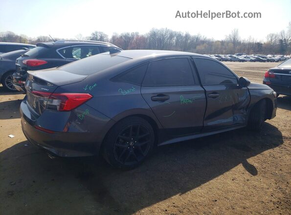 2HGFE2F54NH578441 2022 HONDA CIVIC Charcoal Tył prawy