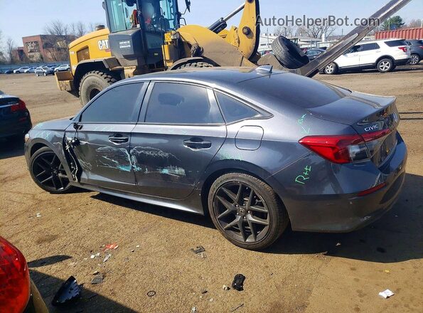 2HGFE2F54NH578441 2022 HONDA CIVIC Charcoal Tył lewy