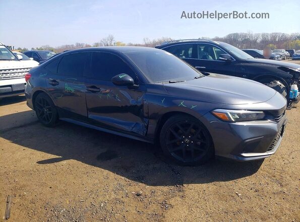 2HGFE2F54NH578441 2022 HONDA CIVIC Charcoal Przód prawy